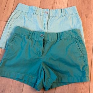 Loft shorts bundle both size 6 100% cotton